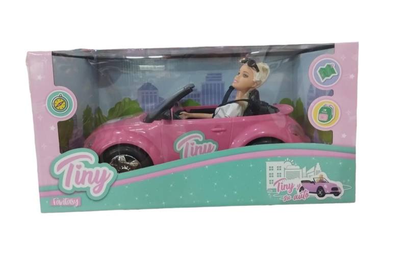 MUÑECA TINY Y SU AUTO