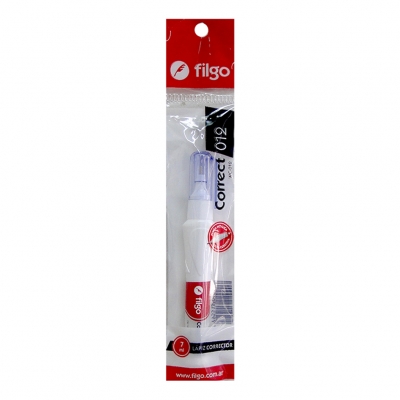 CORRECTOR FILGO PTA METAL EN BOLSA
