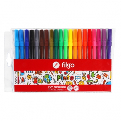 MARCADORES ESC PINTO X20  ESTUCHE