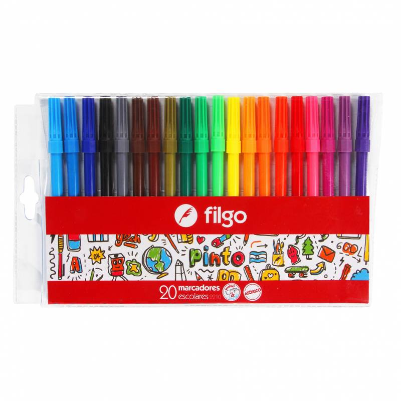 MARCADORES ESC PINTO X20  ESTUCHE