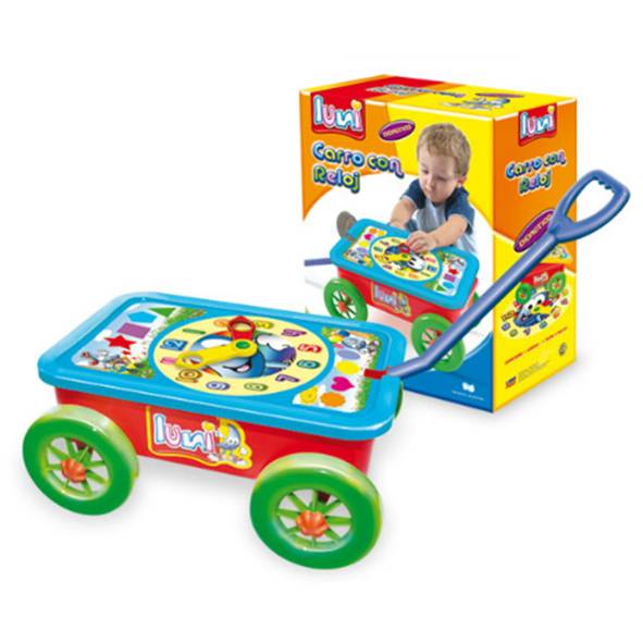 CARRO DIDACTICO C/RELOJ