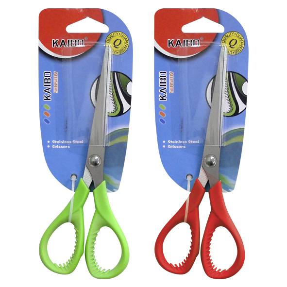 TIJERA 17.5CM KAIBO HOGAR BL M/SIL
