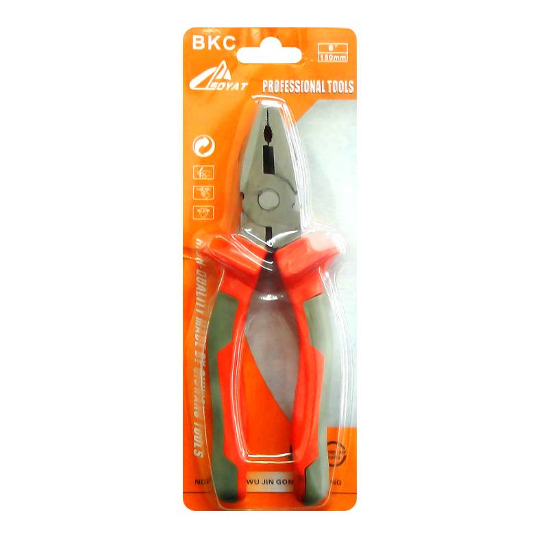 FERRETERIA - PINZA UNIVERSAL 6PUL NARANJA