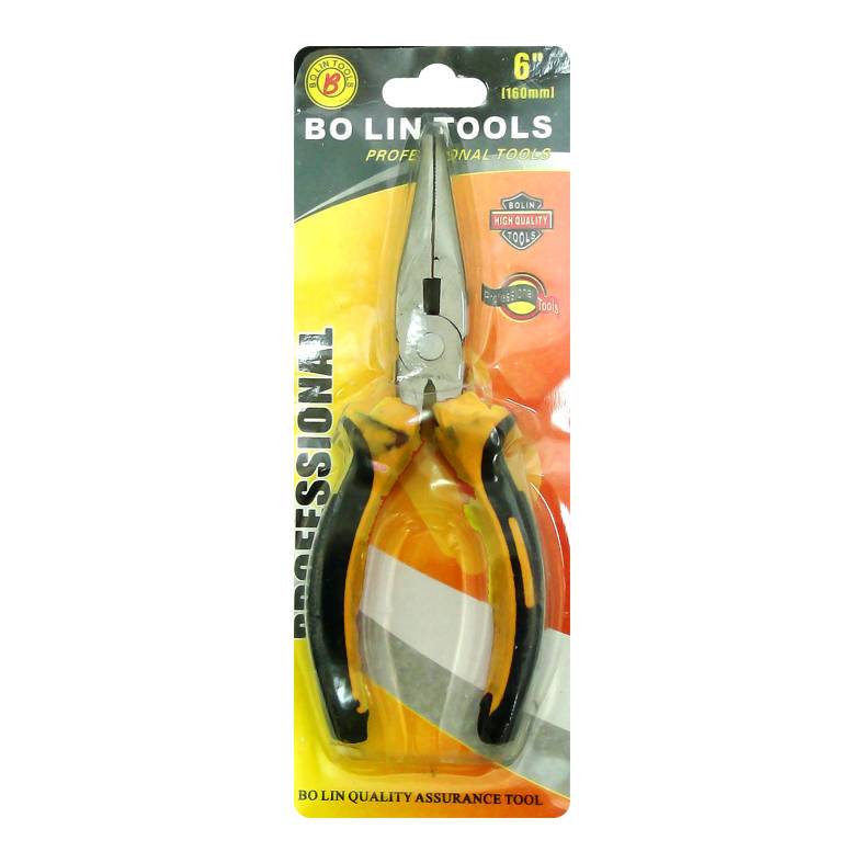 FERRETERIA - PINZA PUNTA E/BLISTER  21 X 8CM