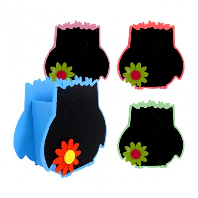 LAPICERO LECHUZA C/PIZARRA 10X10X5CM