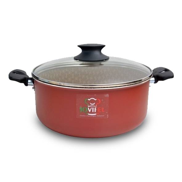 CACEROLA ANTIAD 22CM C/ASAS BORDO RIVOLI