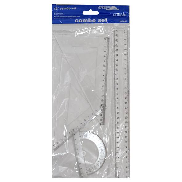 SET DE GEOMETRIA 30CM