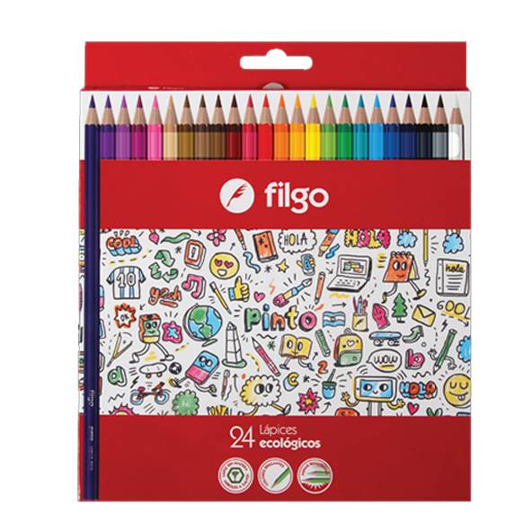 Lapices Col X24 L Filgo Estuche