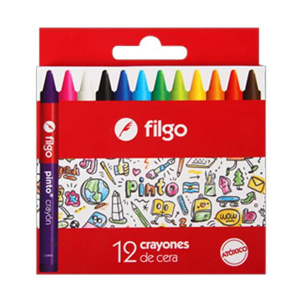 CRAYONES X 12 PINTO