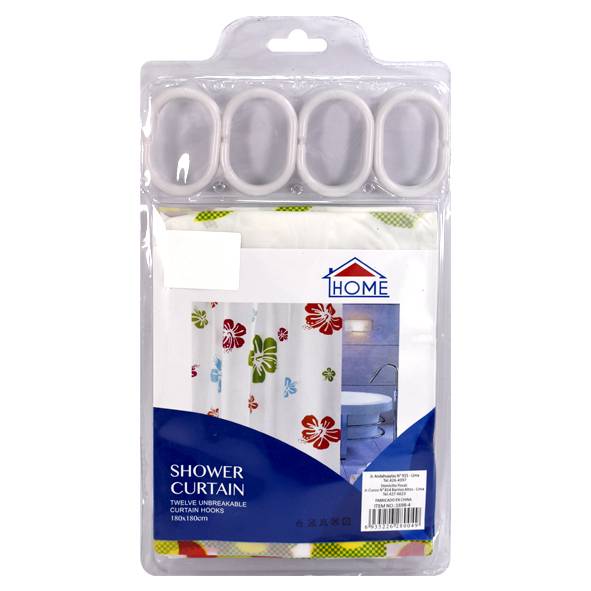 CORTINA DE BAÑO 1.8 X 1.8