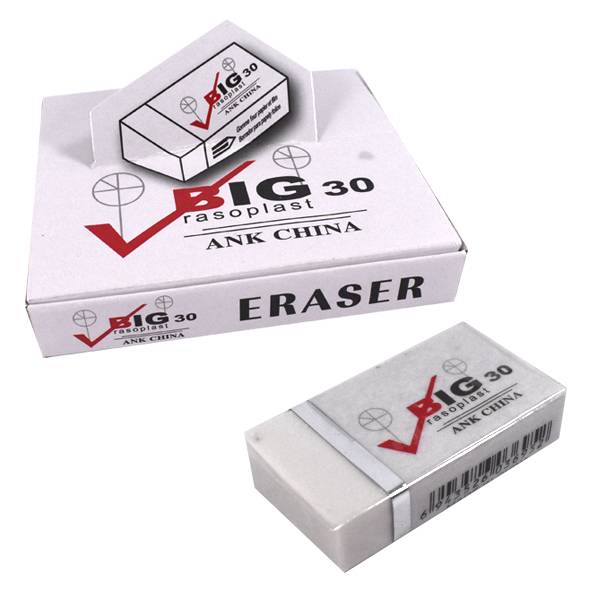 GOMA DE BORRAR BLANCA BIG 30