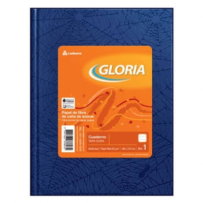 CUAD T/D GLORIA N3 90GR AZUL 48HJ CUAD
