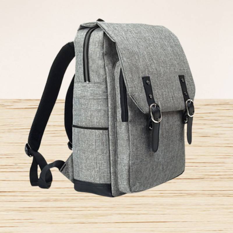 MOCHILA PORTANOTEBOOK C/CUERO 50X33X15CM