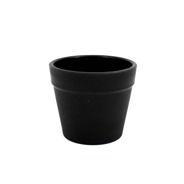 MACETA MINI 6 X 6.5CM NEGRA