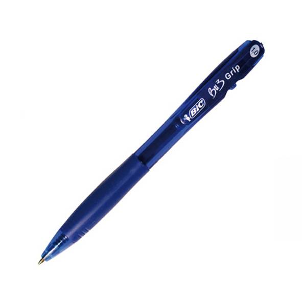 BOLIGRAFO BU3 GRIP BP 1.0MM BLU