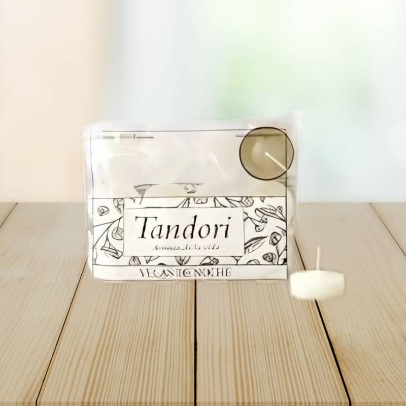 VELAS DE NOCHE BLANCA X 12