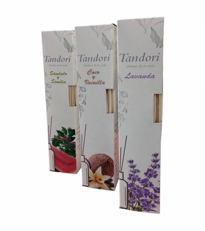 DIFUSOR C/VAR 125ML CJA REGALO