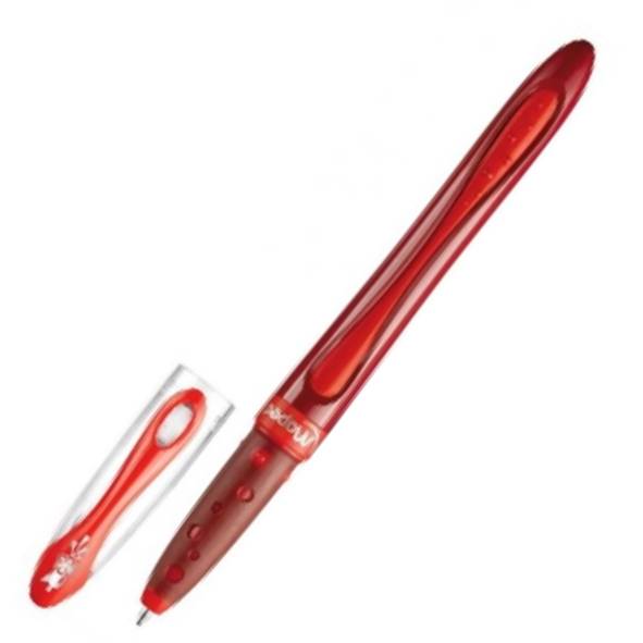 BOLIGRAFO GEL CAP MEDIO ROJO EST