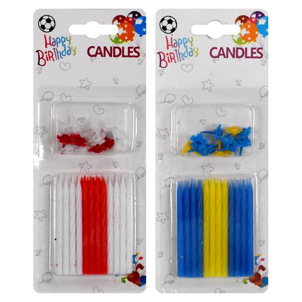 VELAS CUMPLEANOS BOCARIVER BLISTER 17X7
