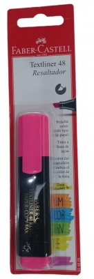 RESALTADOR ROSA FABER CASTELL