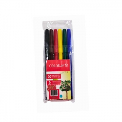 MARCADORES X 6 COLORARTE ESTUCHE