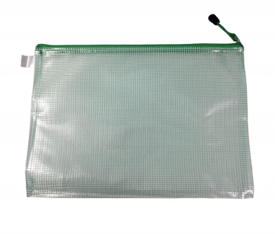 SOBRE C/CIERRE A4 VERDE