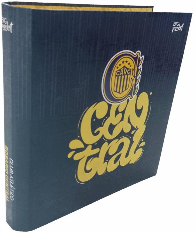 CARPETA 2X40 A4 ROSARIO CENTRAL