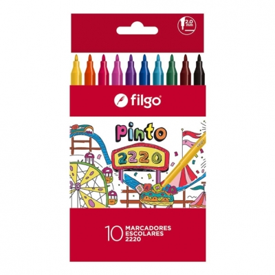 MARCADORES ESC PINTO X10 X CAJA