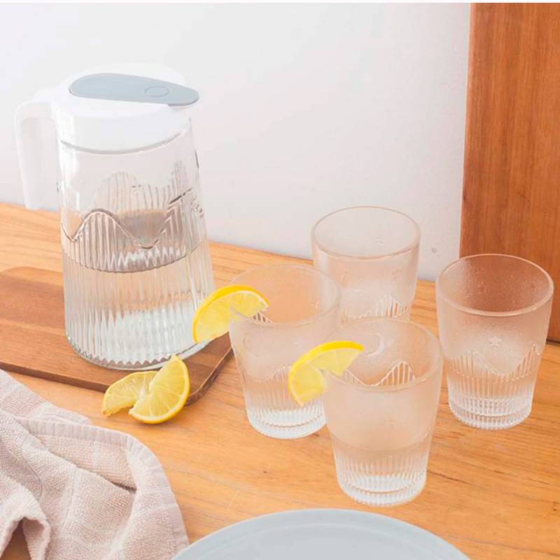 JARRA +  4 VASOS