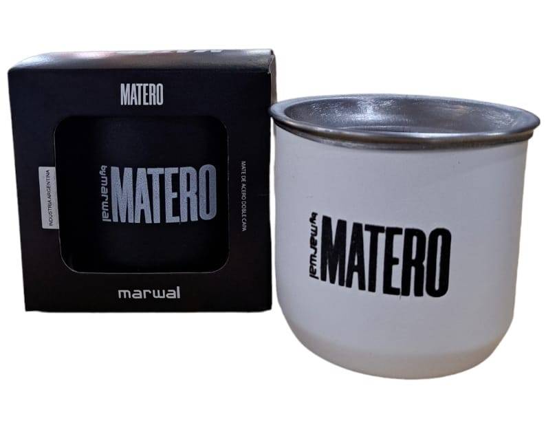 MATE E/CAJA NEGRO    BLANCO