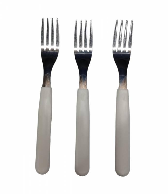 TENEDOR FUSION TIZA  X12 BOLSA