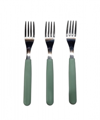 TENEDOR FUSION VERDE X12