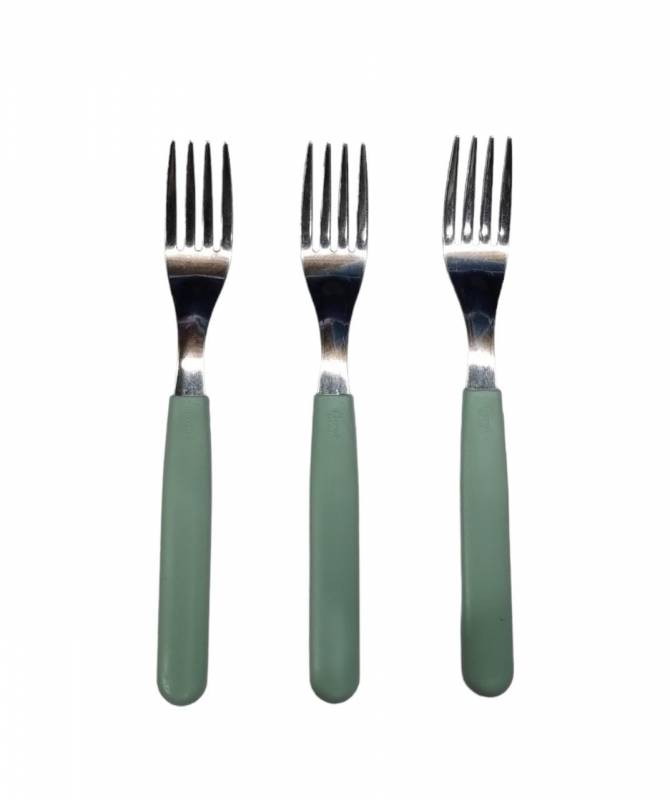 TENEDOR FUSION VERDE X12