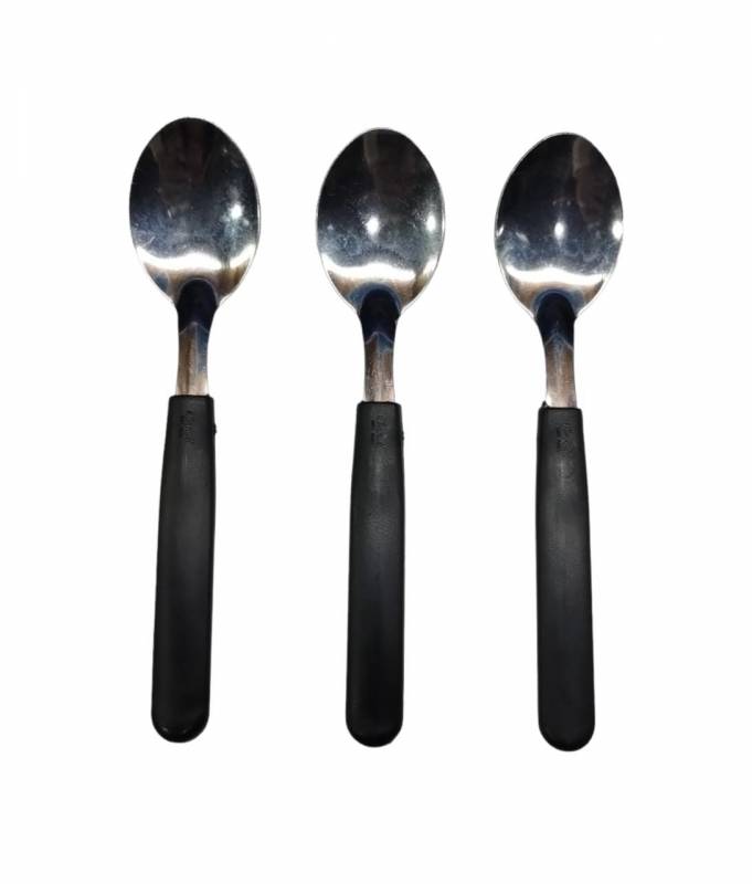 CUCHARA FUSION      NEGRO X12