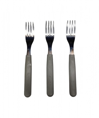 TENEDOR AREIA GRIS    X12