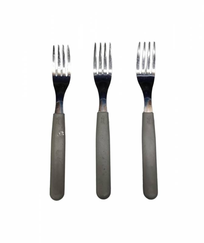 TENEDOR AREIA GRIS    X12