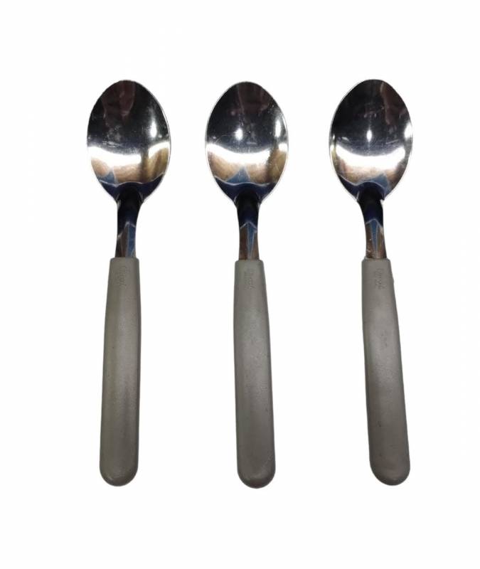 CUCHARA AREIA GRIS    X12
