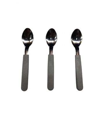 CUCHARITA AREIA GRIS  X12