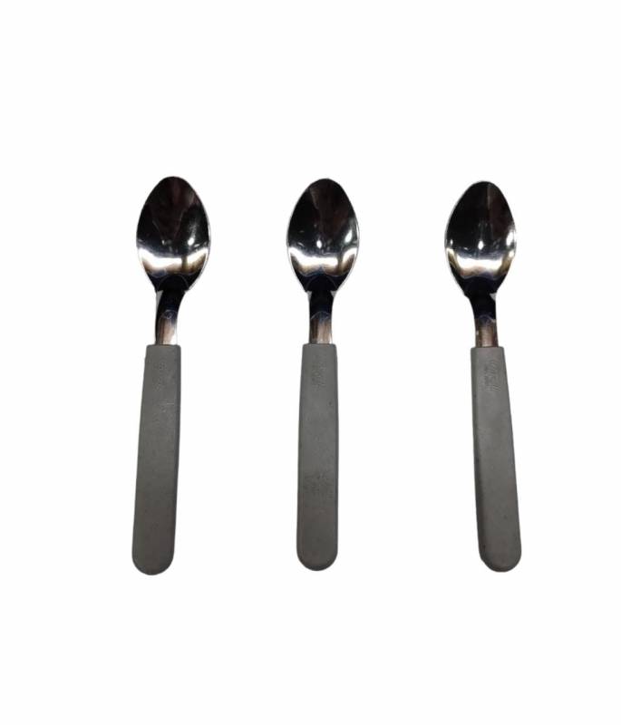 CUCHARITA AREIA GRIS  X12