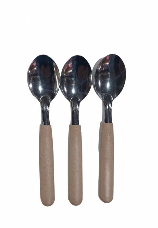 CUCHARA AREIA DAMASCO X12