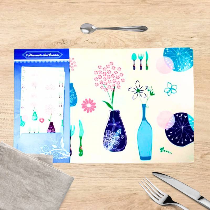 INDIVIDUALES 6+6 POSAVASOS