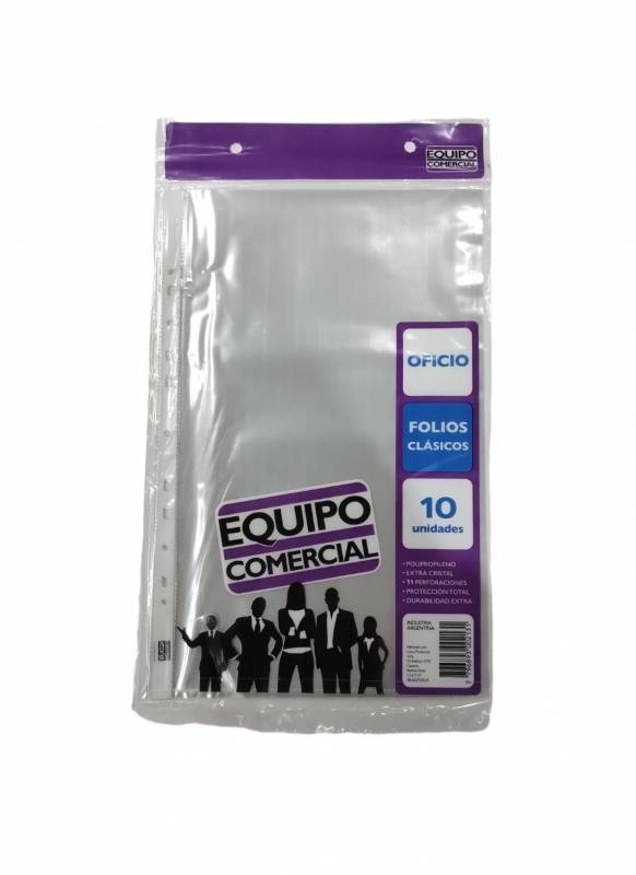 FOLIO EXTRA FUERTE OFICIO X10