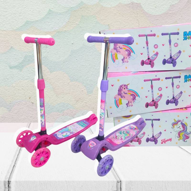 MONOPATIN UNICORNIO 73X57X12CM