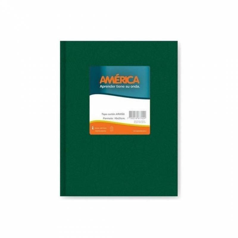 CUAD AMERICA TC VERDE 42HJ CUAD
