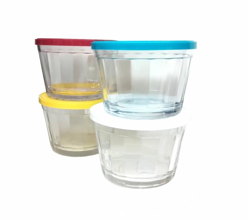 CUENCO 350ML C/TAPA PLASTICA AMERICANO