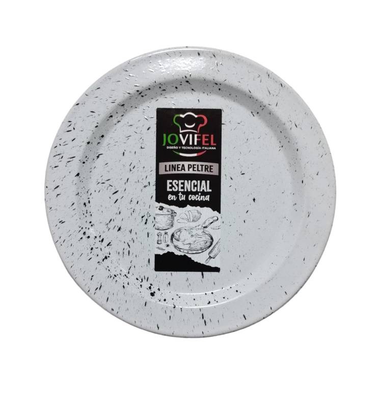 PLATO PLAYO ENLOZ BCO 26CM