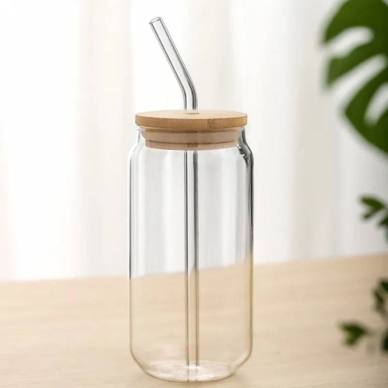 FRASCO DE VIDRIO 500ML  C/SORBETE