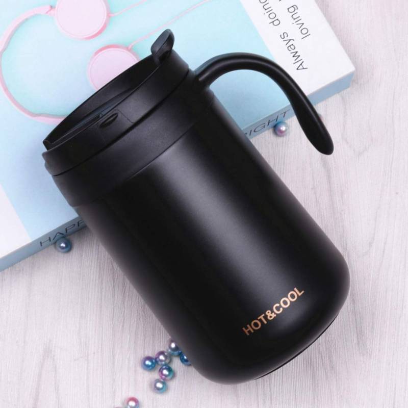 VASO TERMICO C/ TAPA Y  ASA 500ML