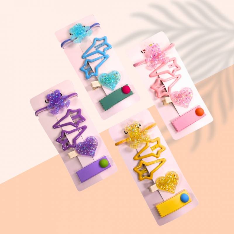 HEBILLAS SET X5 C/BRILLO