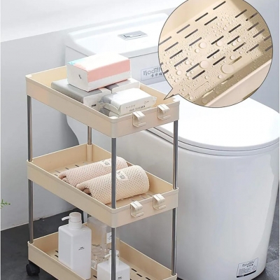 ORGANIZADOR MULTIUSO 3 ESTANTES C/RUEDAS